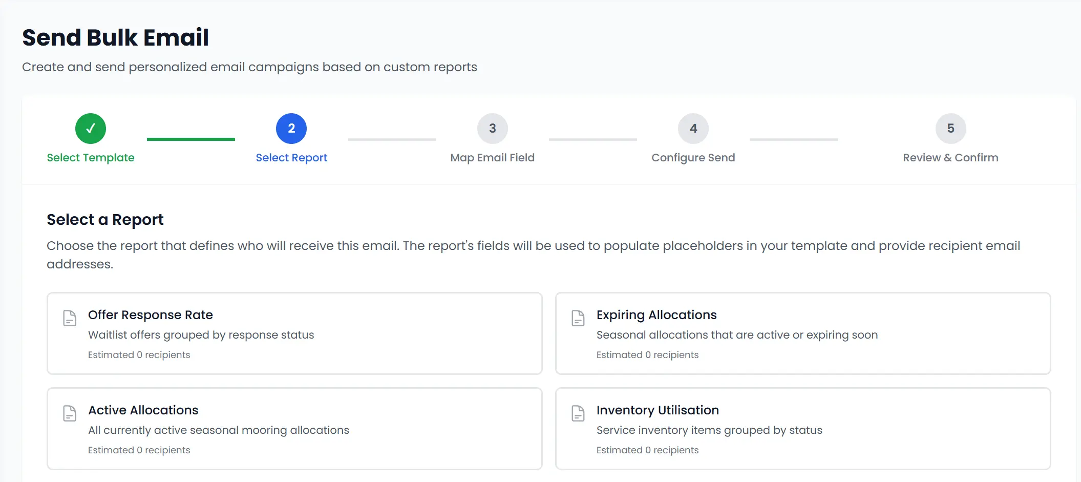 Bulk Email Campaigns