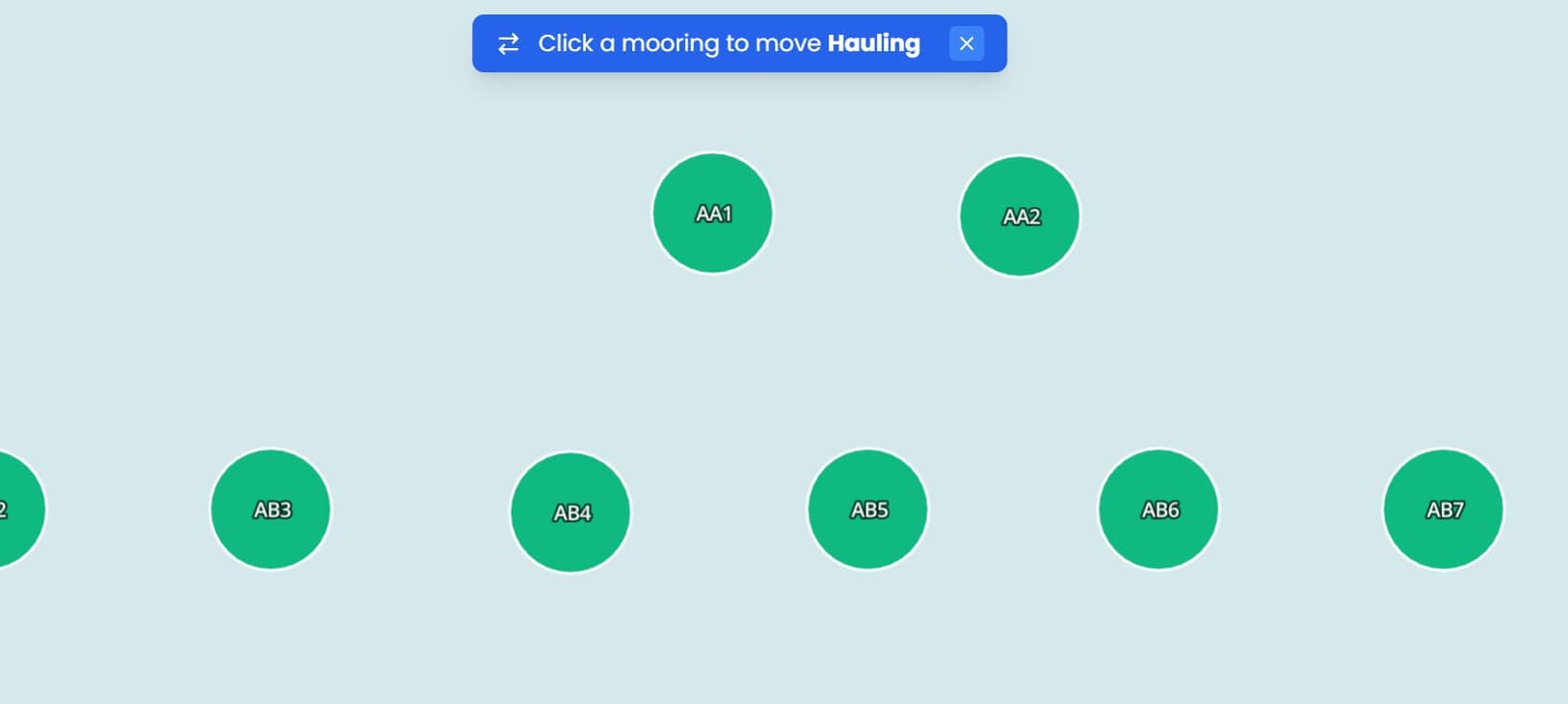 Move Boat Between Moorings