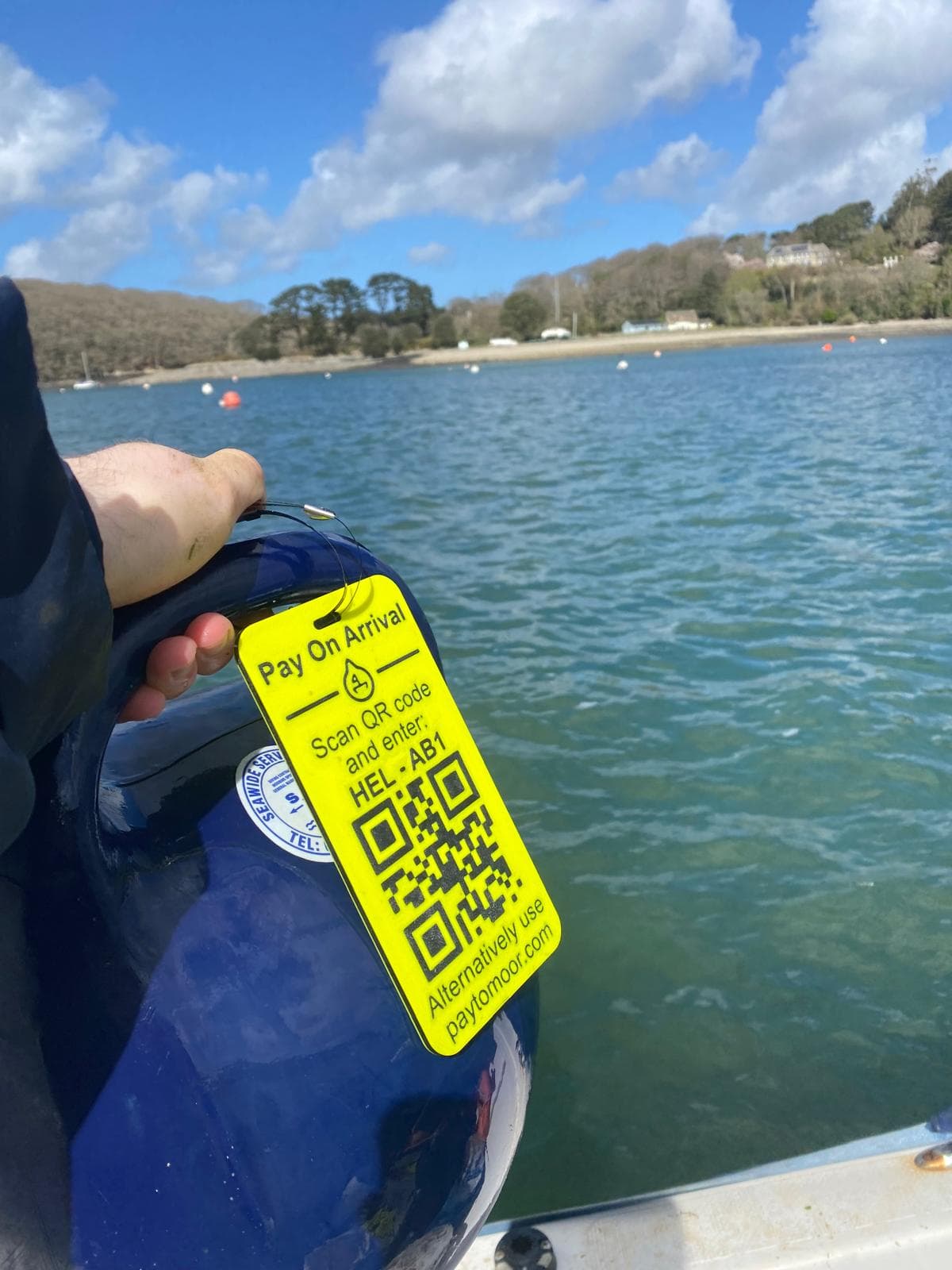 Pay-on-Arrival payment in action